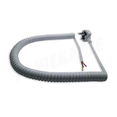 Spiralni kabel 3x1,0 mm² z BS1363 13ulitim vtičem