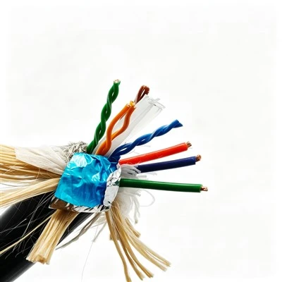 Prilagojen kabel ROV 3*0,75 mm²+STP CAT6, PE izolacija, TPU plašč, odporen na hidrolizo, z zaščito za podvodne kamere